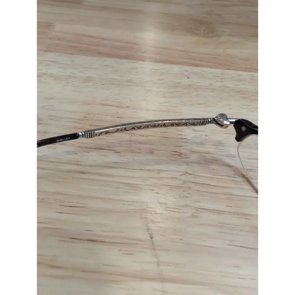 Brighton glasses Shelley‎ 48 18 Handmade frames Tortoise Heart Arms